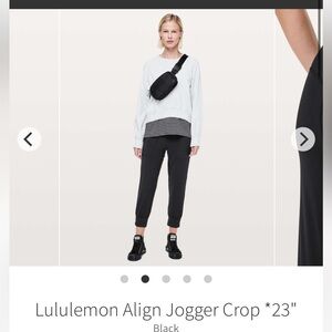 Lululemon Align jogger crop *23"